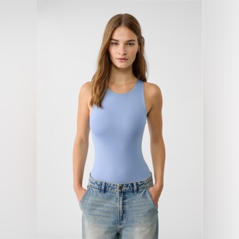 Stradivarius Halter Neck Bodysuit